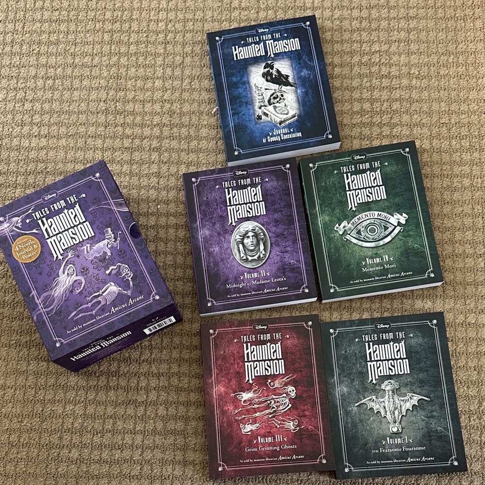 Tales from the Haunted Mansion Book Set